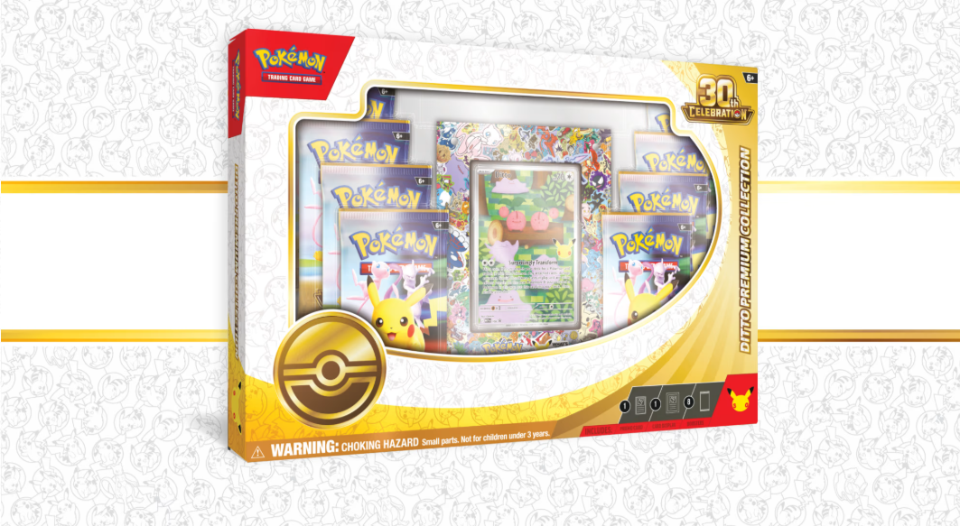 [Pre-order]English Pokemon 美版 Pokémon TCG: 30th Celebration Ditto Premium Collection