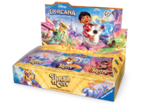 [Pre-order] Set 14 - Hyperia City | Disney Lorcana by Ravensburger ENGLISH Booster Pack Box Case