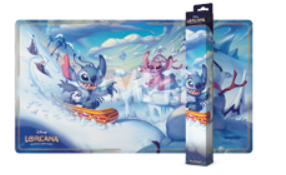 [Pre-order] Playmat Set 14 - Hyperia City - Playmat - Stitch and Angel | Disney Lorcana by Ravensburger ENGLISH Playmat