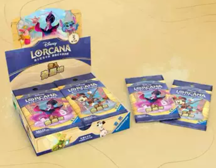Set 3 Into the Inklands (Chinese Version) | Disney Lorcana by Ravensburger Chinese Booster Pack Box Case