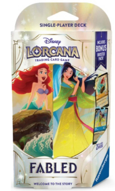 Starter Set 9 FABLED | Disney Lorcana by Ravensburger ENGLISH Starter Deck