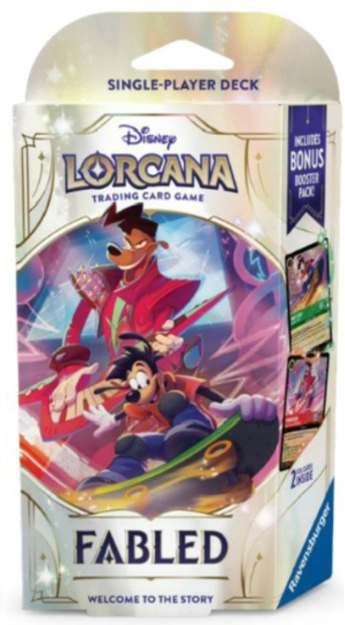 Starter Set 9 FABLED | Disney Lorcana by Ravensburger ENGLISH Starter Deck