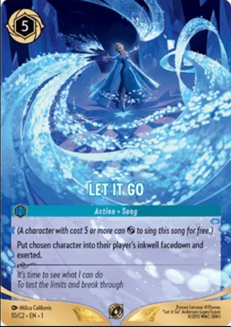 10/C2-EN-1: Let it Go (Disney Lorcana Promo Cards (DLPC) Non Foil)