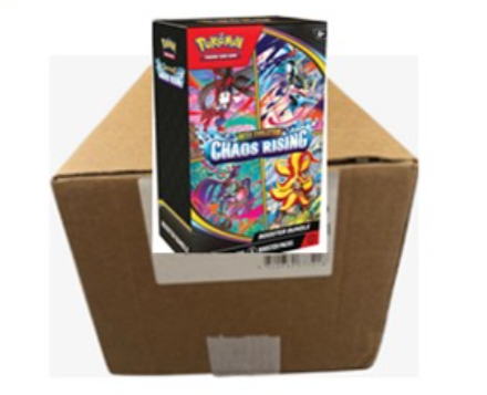 [Pre-order] [ME04] English Pokemon 美版 Booster Bundle Mega Evolution — Chaos Rising (Box/Case)