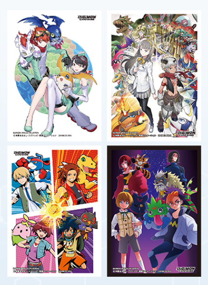[Sleeves] DIGIMON CARD GAME Official Card Sleeve 03 數碼暴龍咭牌遊戲 官方咭套 第三彈 (4種)