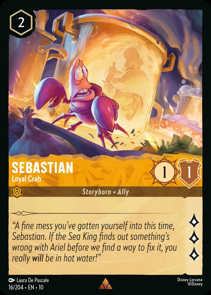 016/204·EN·10: Sebastian - Loyal Crab