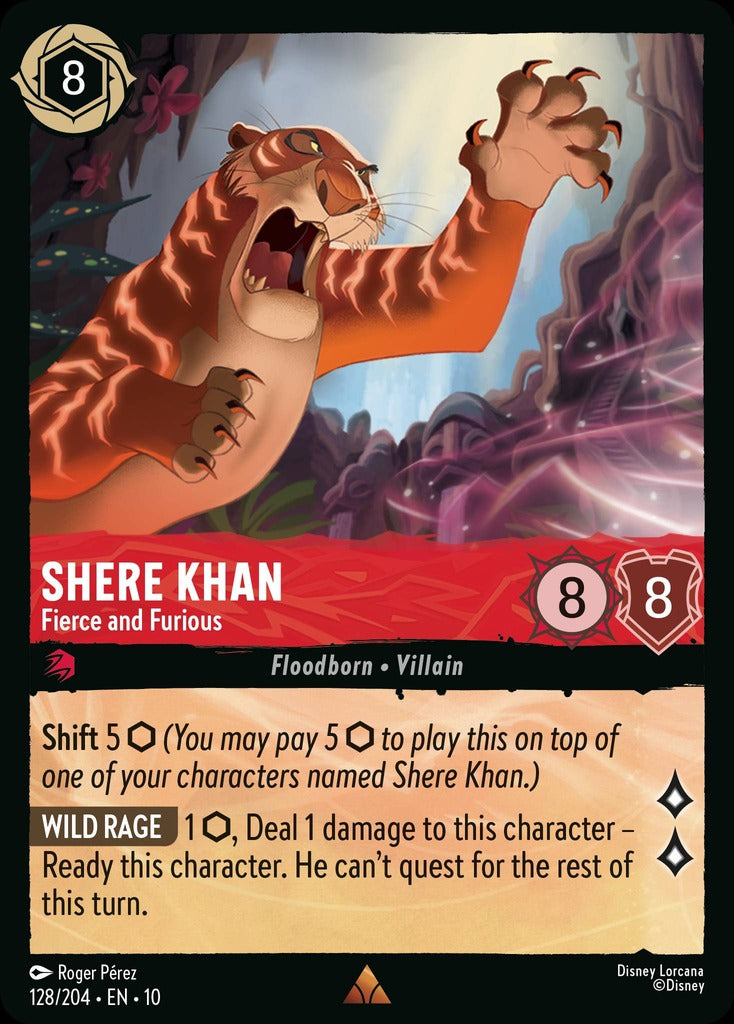 128/204·EN·10: Shere Khan - Fierce and Furious