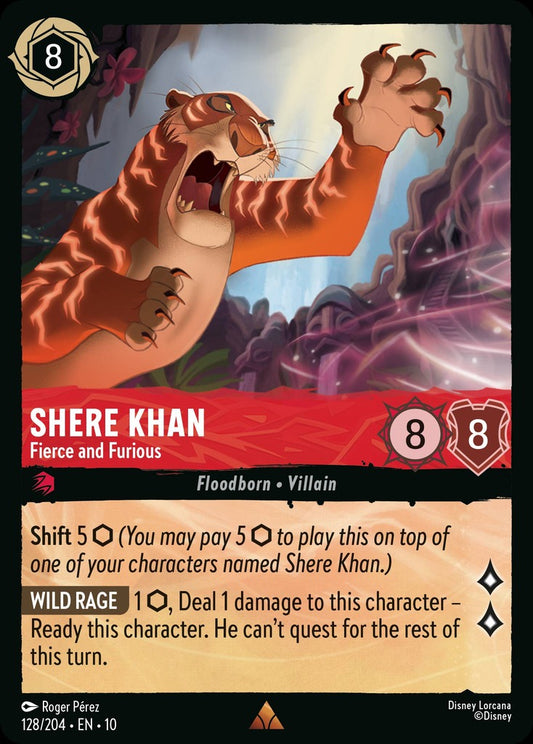 128/204·EN·10: Shere Khan - Fierce and Furious