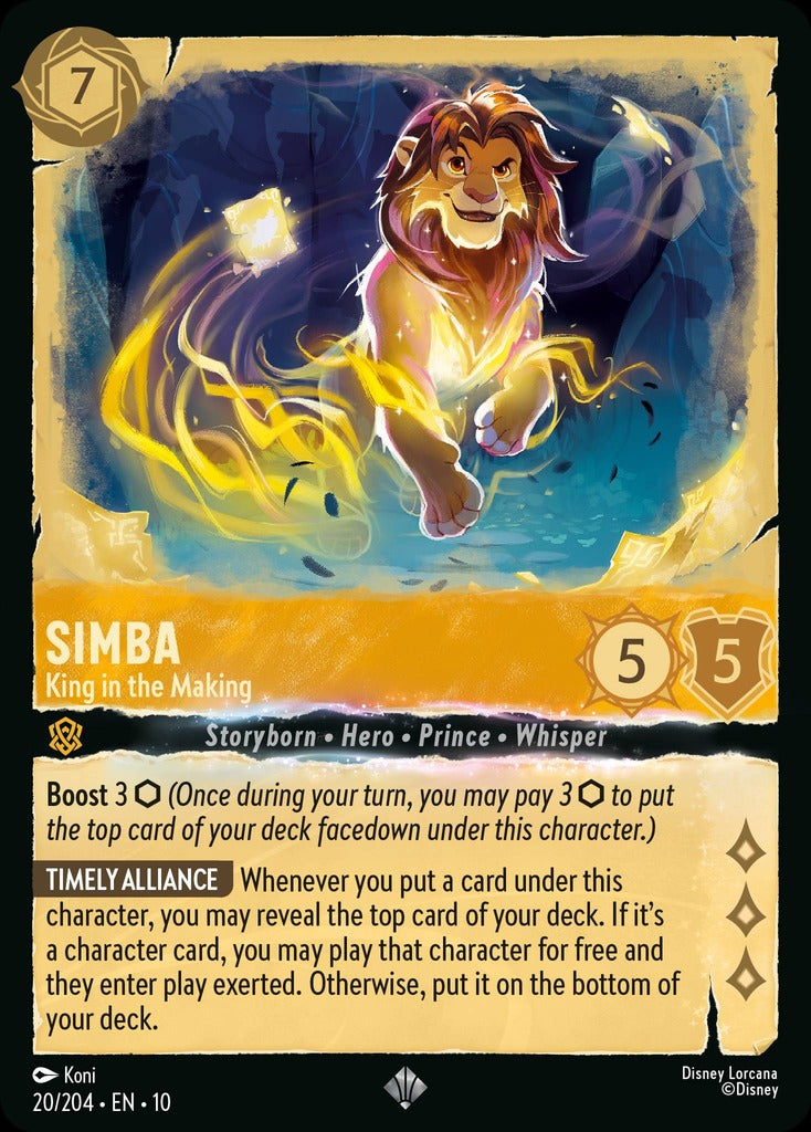 020/204·EN·10: Simba - King in the Making