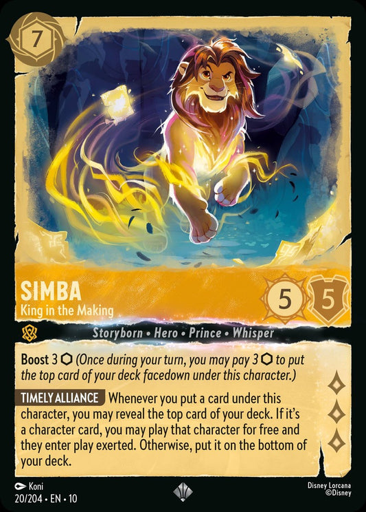 020/204·EN·10: Simba - King in the Making