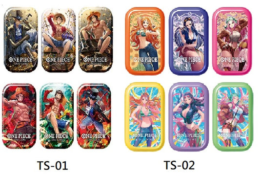 [Pre-order] [ASIA EXCLUSIVE][TS-03]ONE PIECE CARD GAME Mini-tin Pack Set Vol.3 [亞洲地區限定] [TS-03]海賊王咭牌遊戲 迷你鐵盒套裝 第三彈