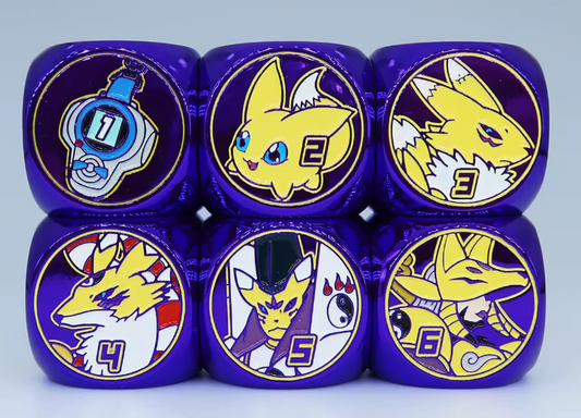 [Dice] Digimon Tamers Sakuyamon Taomon Kyubimon Renamon