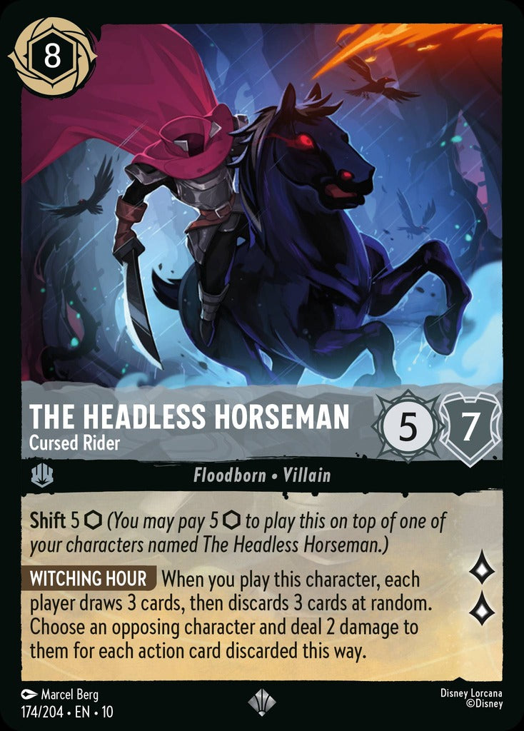 174/204·EN·10: The Headless Horseman - Cursed Rider