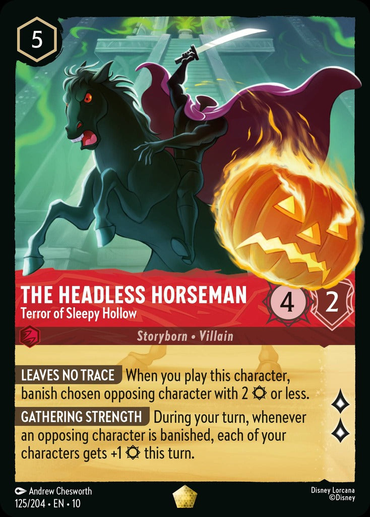 125/204·EN·10: The Headless Horseman - Terror of Sleepy Hollow