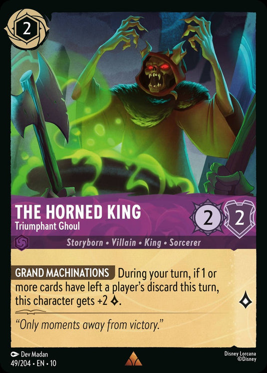 049/204·EN·10: The Horned King - Triumphant Ghoul