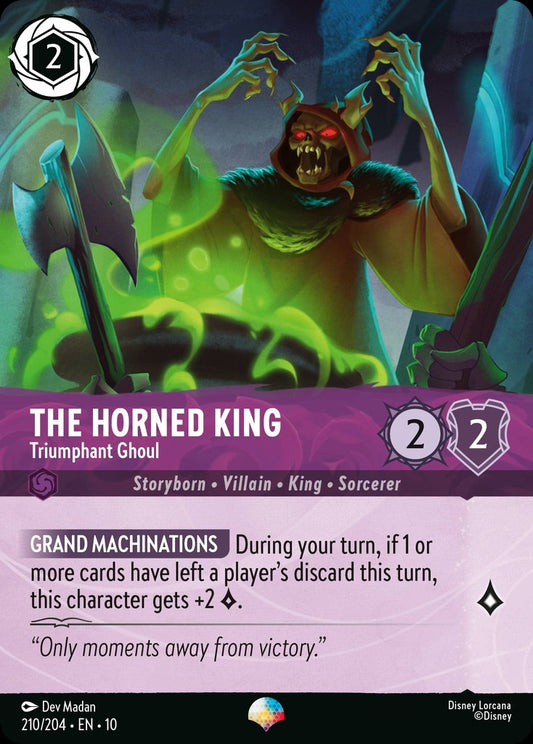 210/204·EN·10: The Horned King - Triumphant Ghoul