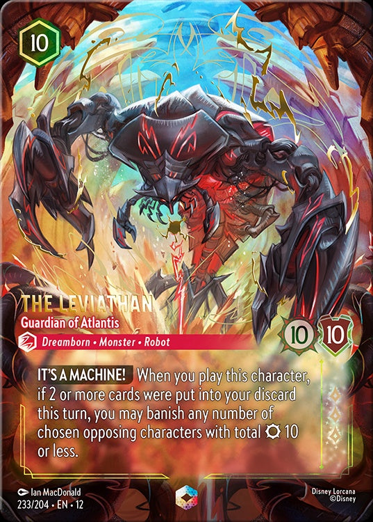 233/204-EN-12: The Leviathan - Guardian of Atlantis (Alt Art) (異畫)