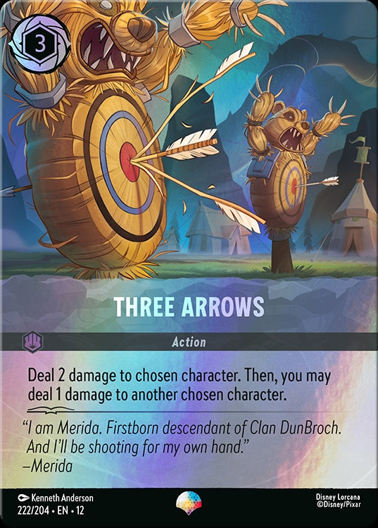 222/204-EN-12: Three Arrows (Alt Art) (異畫)