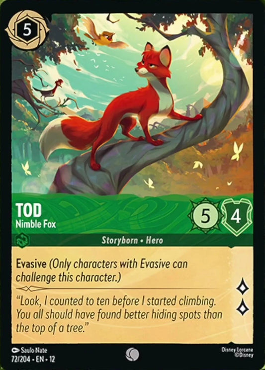 072/204-EN-12: Tod - Nimble Fox