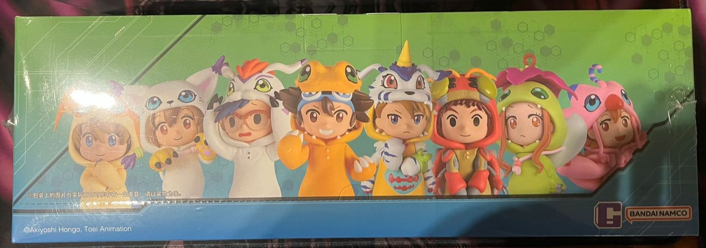 [Blind Box] Digimon 01 Display Figures Onesie Vol.1 盲盒 數碼暴龍01玩偶服迷你公仔 盲盒 第1彈