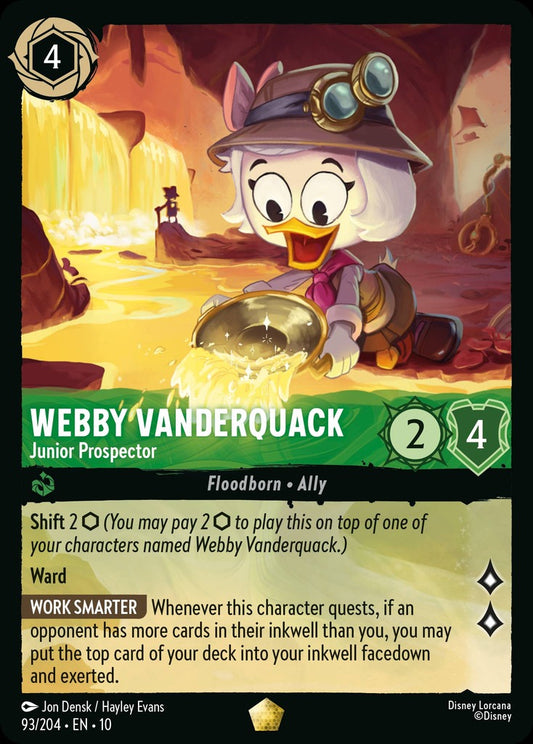 093/204·EN·10: Webby Vanderquack - Junior Prospector