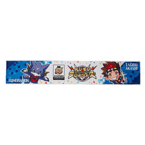 (PRE-ORDER)(預訂) [Official Products][官方產品] - [Digimon Adventure 25th Anniversary Anime Series] Muffler Towel [數碼暴龍25週年紀念] 浴巾毛巾