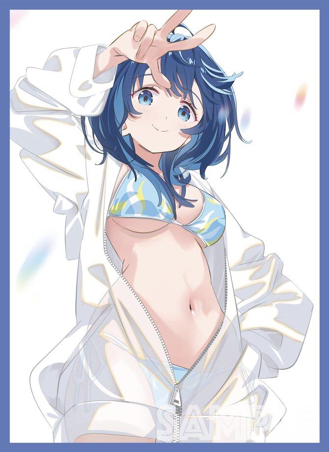 [PRE-ORDER] EATOS card Sleeve 9/6 Cut-off - (Anna Yanami (Swimsuit Ver.) / 八奈見(水着)  - Too Many Losing Heroines! / 負けヒロインが多すぎる！)