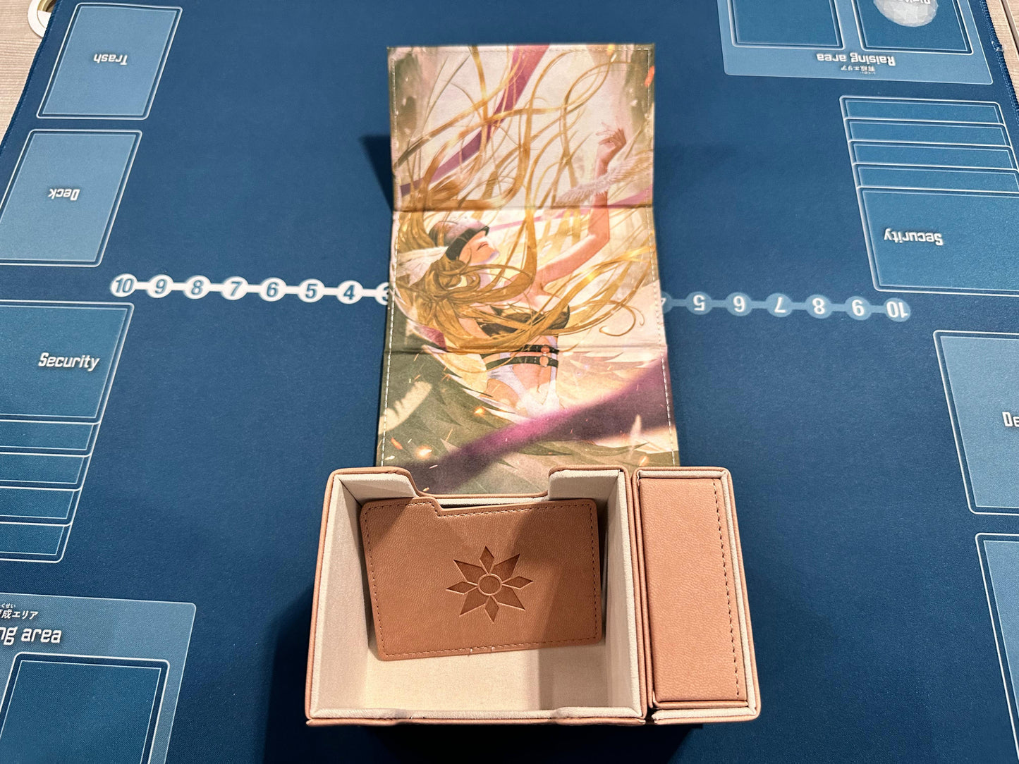 [Deck Box] AngeWomon Leather Deck Box Digimon