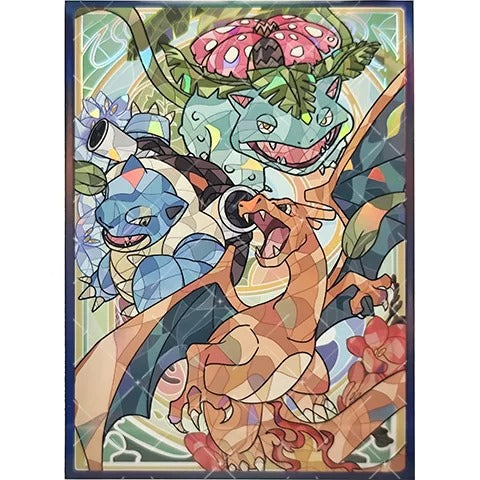 [Sleeves] Pokemon Venusaur, Blastoise, Charizard
