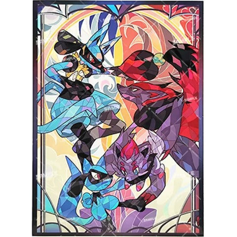 [Sleeves] Pokemon Lucario, Riolu, Zoroark, Zorua