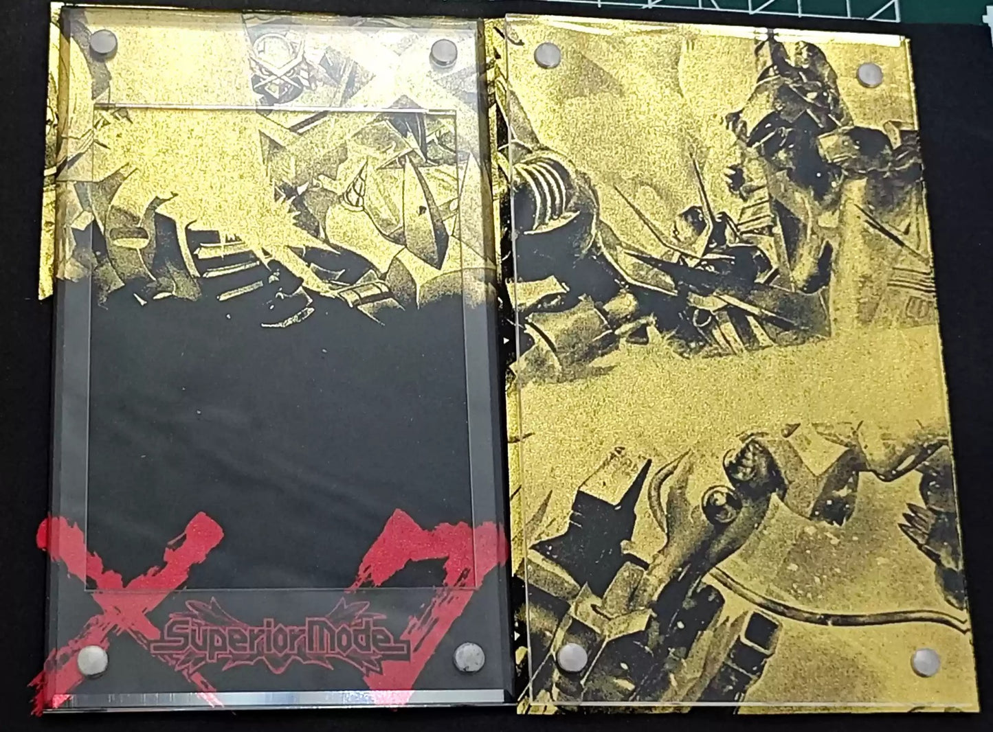[Frame] Digimon Acrylic Card Display / Holder - Shoutmon X7 Superior Mode