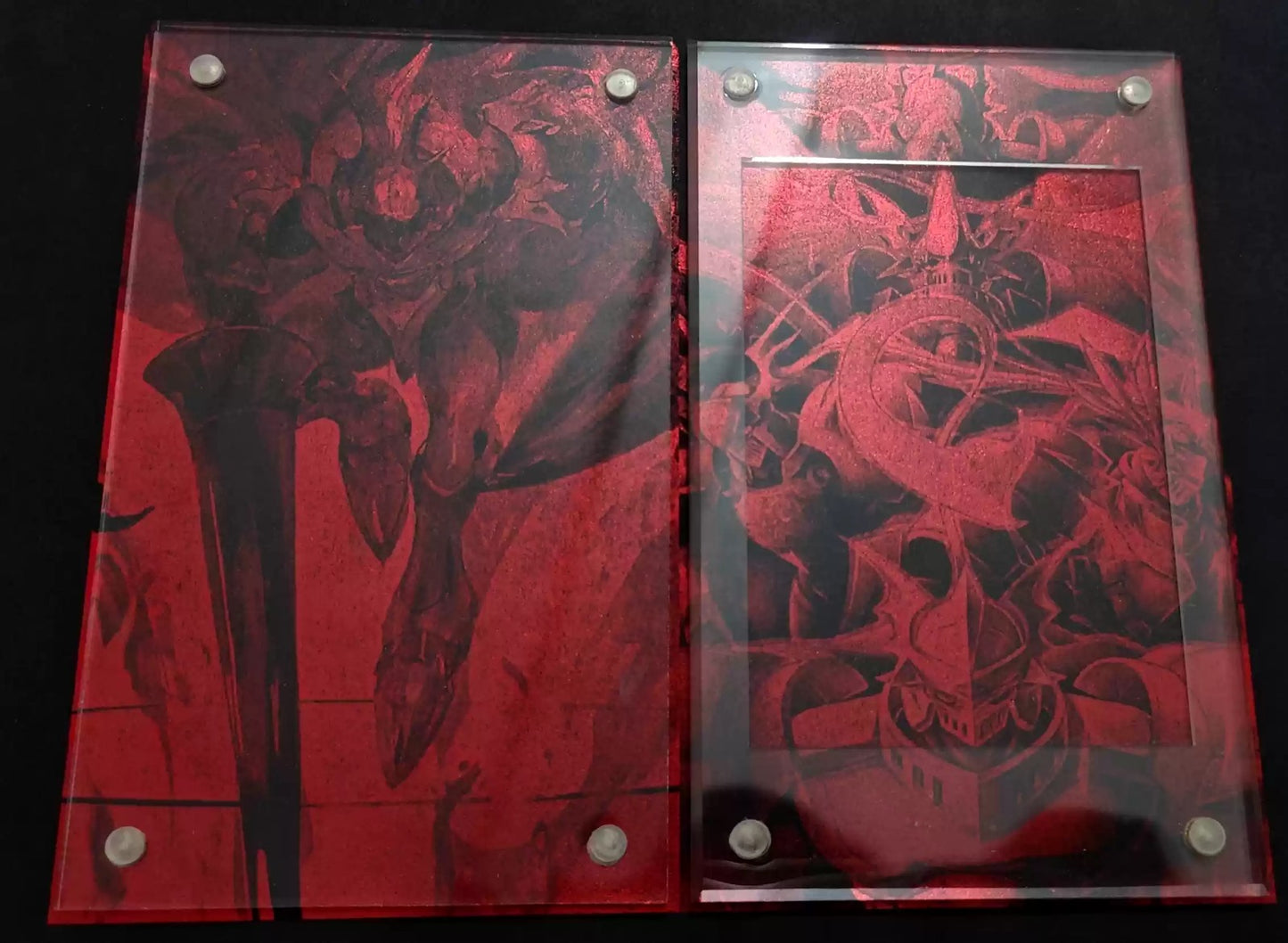 [Frame] Digimon Acrylic Card Display / Holder - Gallantmon Modes