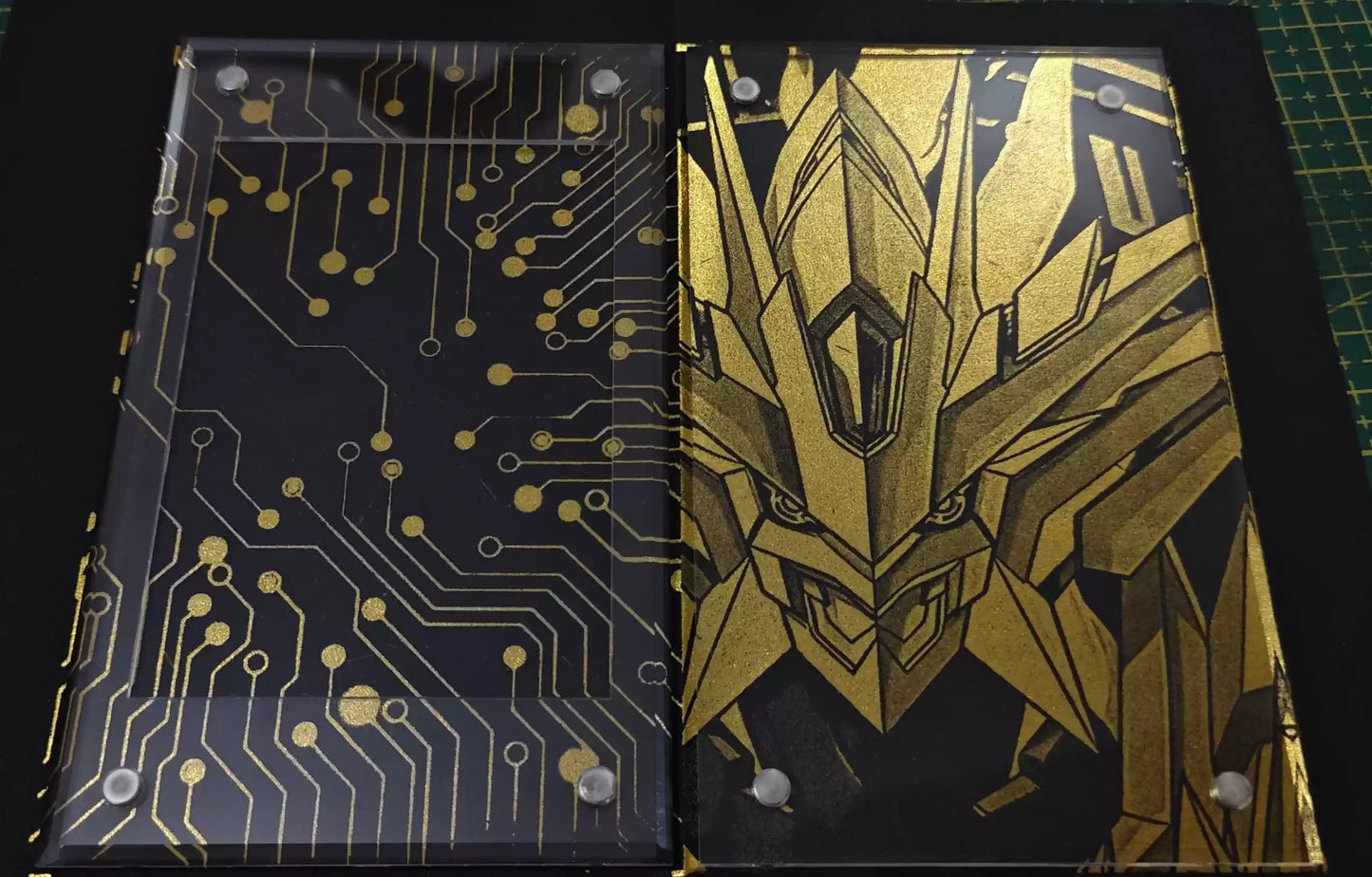 [Frame] Digimon Acrylic Card Display / Holder - Magnamon X Antibody