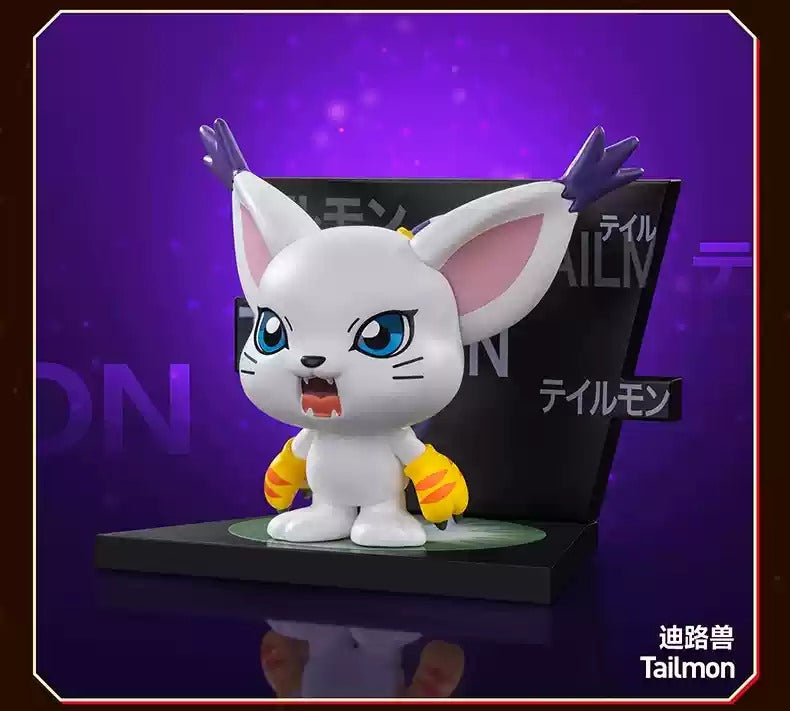 [Blind Box] POPMART Fridge Magnets Digimon 01 Display Figures 數碼寶貝冰箱貼系列手辦盲盒潮流玩具禮物擺件