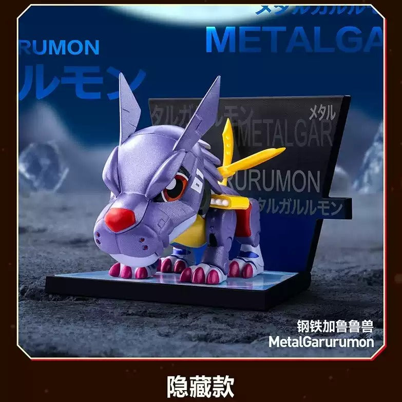 [Blind Box] POPMART Fridge Magnets Digimon 01 Display Figures 數碼寶貝冰箱貼系列手辦盲盒潮流玩具禮物擺件