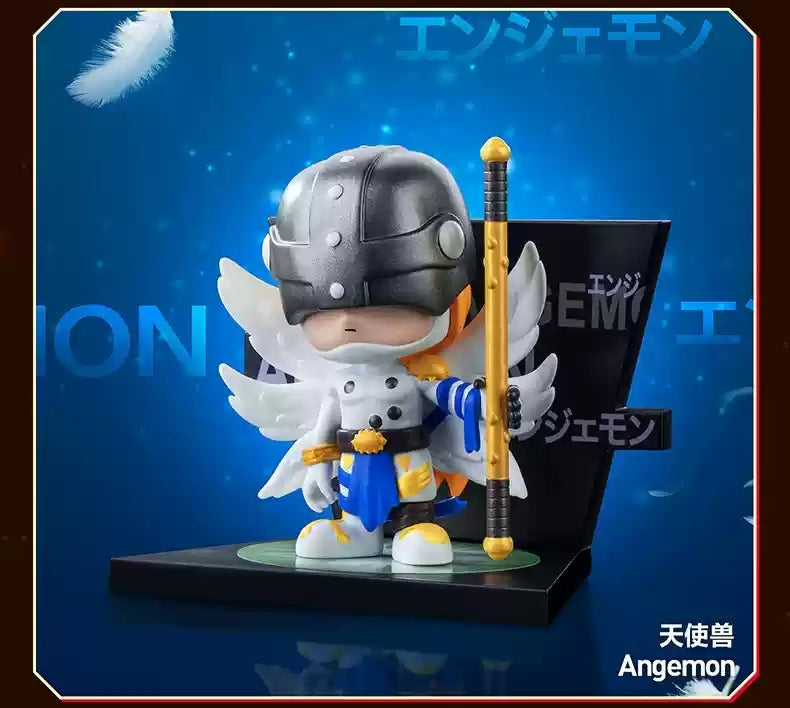 [Blind Box] POPMART Fridge Magnets Digimon 01 Display Figures 數碼寶貝冰箱貼系列手辦盲盒潮流玩具禮物擺件