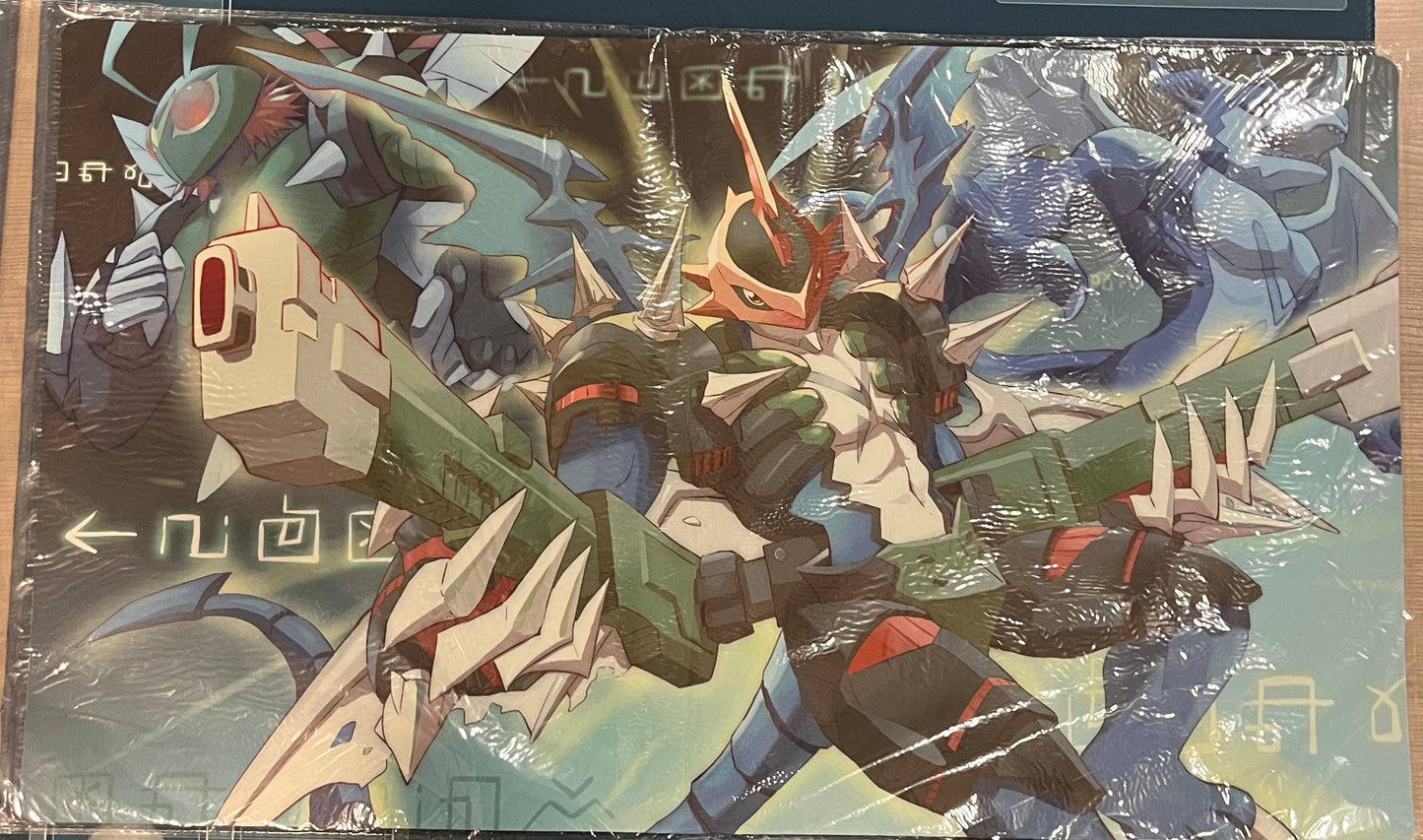 [IN STOCK] EATOS Playmat  - (Stingmon & EX Veemon & Paildramon / スティングモン & ブイモン & パイルドラモン - Digimon / デジモン)