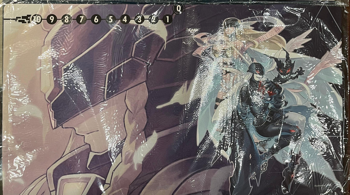[IN STOCK] EATOS Playmat  - (Angewomon & LadyDevimon / エンジェウーモン ＆ レディーデビモン - Digimon / デジモン)