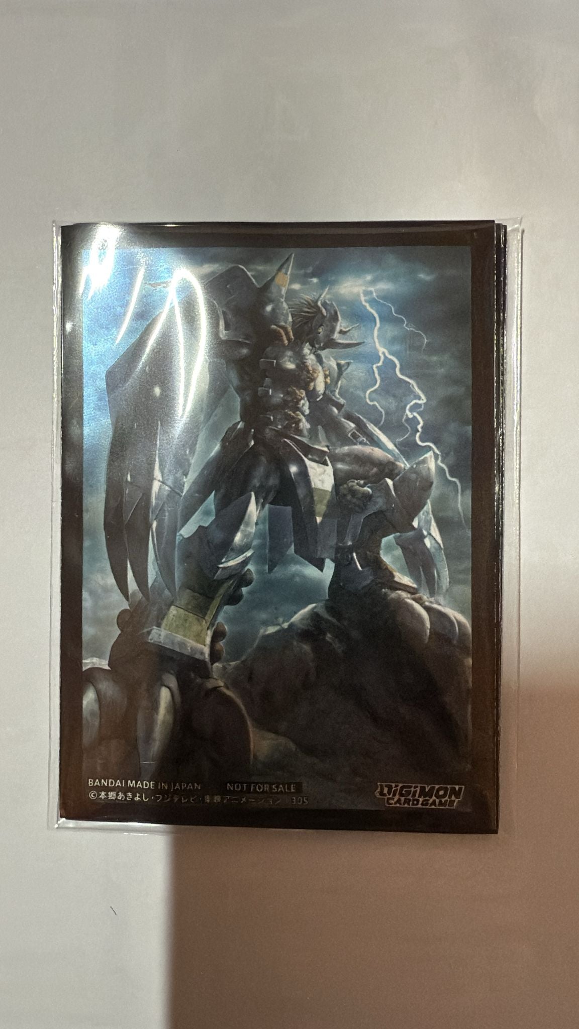 [Sleeves] Digimon EX10 BlackWarGreymon 黑暗戰鬥暴龍獸卡套 (5 Pieces)