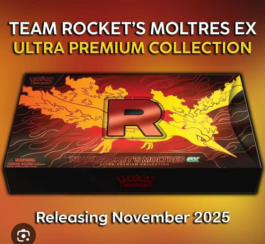 [Pre-order] English Pokemon 美版 Team Rocket's Moltres ex Ultra Premium Collection