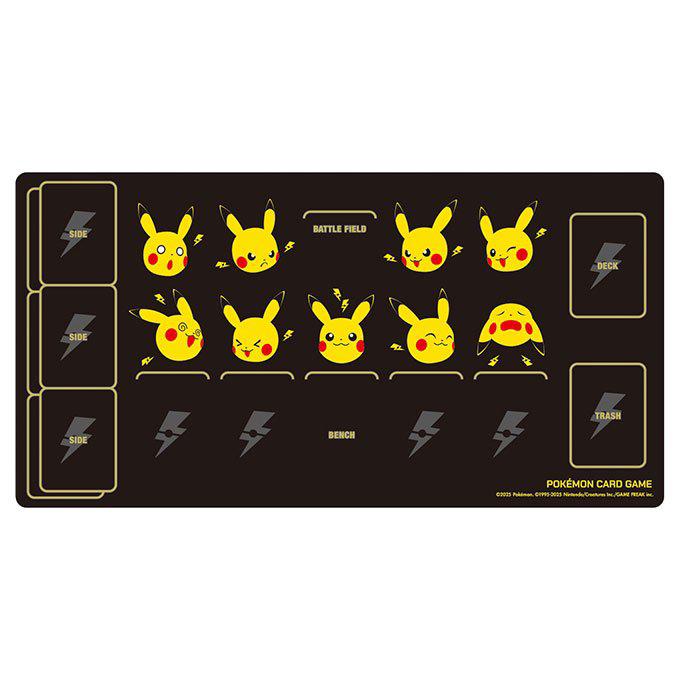 [M2a] 寶可夢橡膠對戰桌墊 皮卡丘與打雷  Pokemon Playmat - Pikachu & Thunder