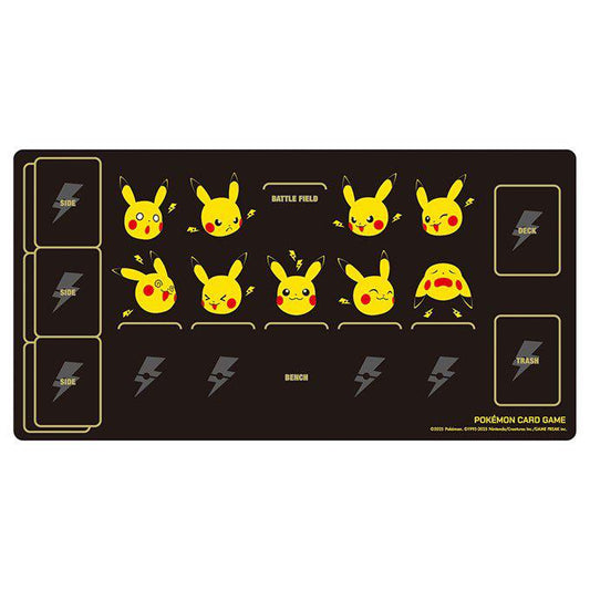 [M2a] 寶可夢橡膠對戰桌墊 皮卡丘與打雷  Pokemon Playmat - Pikachu & Thunder