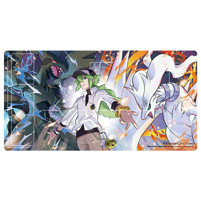 [M2a] 寶可夢橡膠對戰桌墊 N & 捷克羅姆 & 萊希拉姆 Pokemon Playmat - N & Zekrom & Reshiram