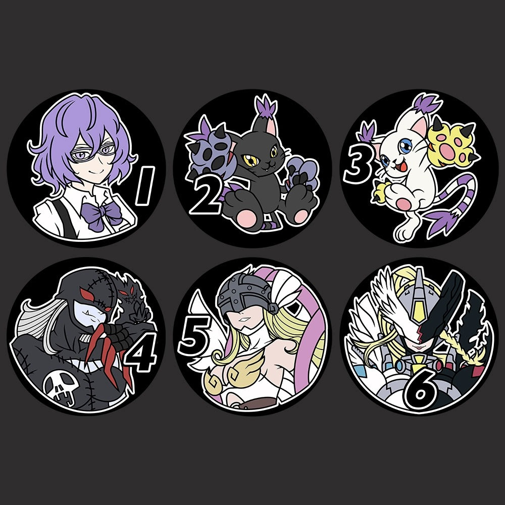 [Dice] Digimon Mirei, Gatomon, BlackGatomon, Ladydevimon, Angewomon, Mastemon