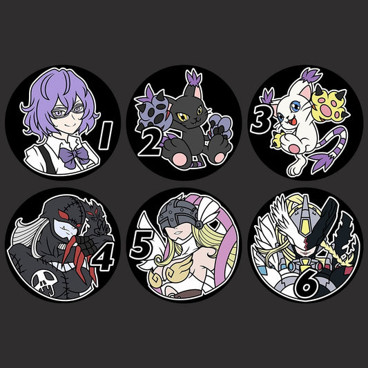 [Dice] Digimon Mirei, Gatomon, BlackGatomon, Ladydevimon, Angewomon, Mastemon