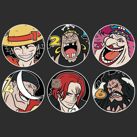 [Dice] One Piece Luffy, Black Beard, Big Mom, White Beard, Shanks, Kaido