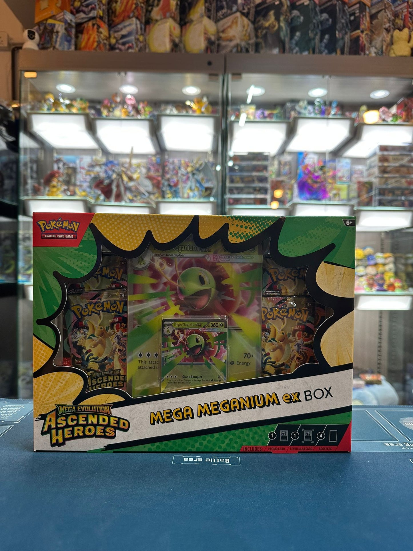 [ME2.5] English Pokemon 美版 Ascended Heroes ex Box Mega Meganium ex