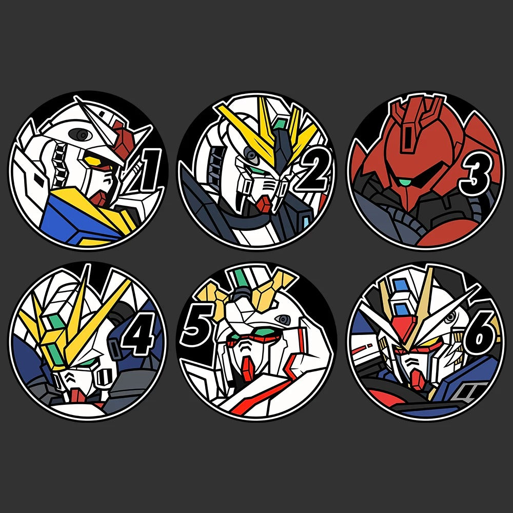 [Dice] Gundam - Gundam, V Gundam, Sazabi, Wing Zero Gundam, Unicorn Gundam, Strike Freedom Gundam