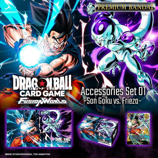 (Pre-Order)Dragon Ball Super Card Game Fusion World Championship Set 01 Goku VS Frieza 龍珠超咭牌遊戲 融合世界 冠軍大賽套裝 01 孫悟空 vs 菲利