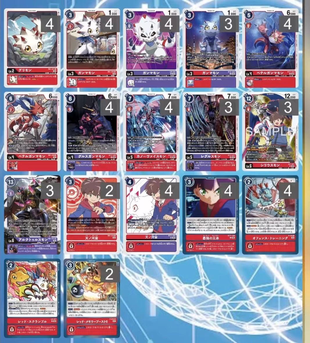 數碼暴龍  番長預製Deck (入門首選!!!)